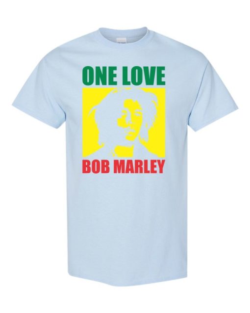 ONE LOVE BOB MARLEY - Adult Round-neck T-shirt