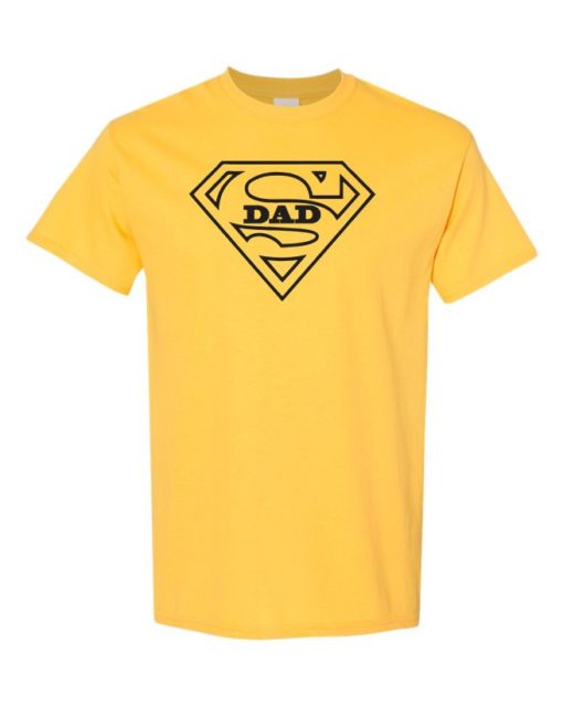 SUPER DAD - Adult Round-neck T-shirt