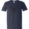 SUPER DAD - Adult V-neck T-shirt