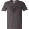 SUPER DAD - Adult V-neck T-shirt