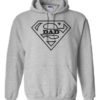 SUPER DAD - Adult Hooded Sweatshirt (Unisex)