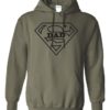 SUPER DAD - Adult Hooded Sweatshirt (Unisex)
