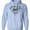 SUPER DAD - Adult Hooded Sweatshirt (Unisex)