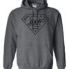 SUPER DAD - Adult Hooded Sweatshirt (Unisex)