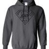 SUPER DAD - Adult Hooded Sweatshirt (Unisex)