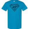 SUPER MOM - Adult Round-neck T-shirt