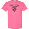 SUPER MOM - Adult Round-neck T-shirt