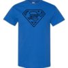 SUPER MOM - Adult Round-neck T-shirt