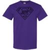 SUPER MOM - Adult Round-neck T-shirt