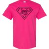 SUPER MOM - Adult Round-neck T-shirt