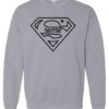 SUPER MOM - Cotton Ouaté Col Rond (Unisexe) Pour Adultes