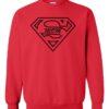SUPER MOM - Cotton Ouaté Col Rond (Unisexe) Pour Adultes