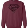 SUPER MOM - Cotton Ouaté Col Rond (Unisexe) Pour Adultes