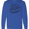 SUPER MOM CARTOON - T-shirt Manche Long Col Rond Pour Adultes