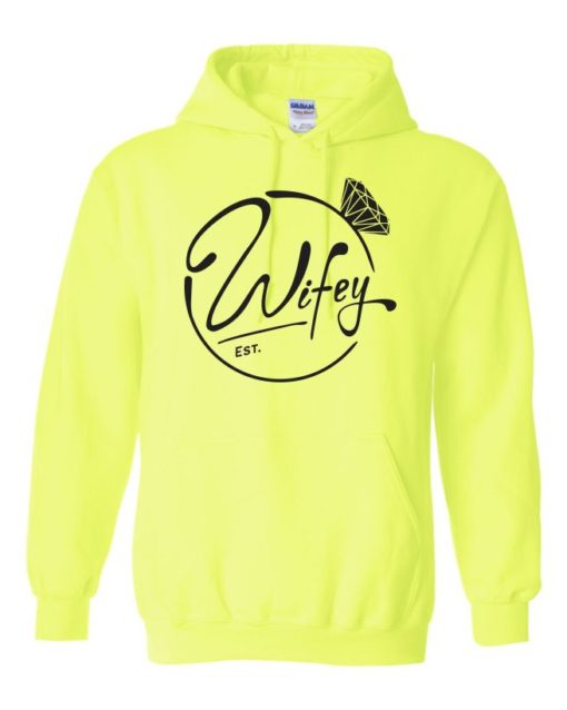 WIFEY EST. - Cotton Ouaté Kangourou (Unisexe) Pour Adulte