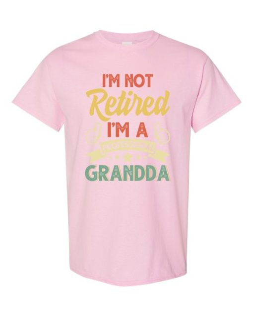 I AM NOT RETIRED  - Adult Round-neck T-shirt