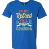 I AM NOT RETIRED  - T-shirt Col V Pour Adultes
