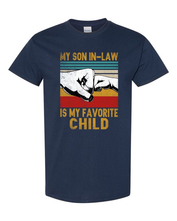 MY SON IN LAW  - T-shirt Col Rond Pour Adultes