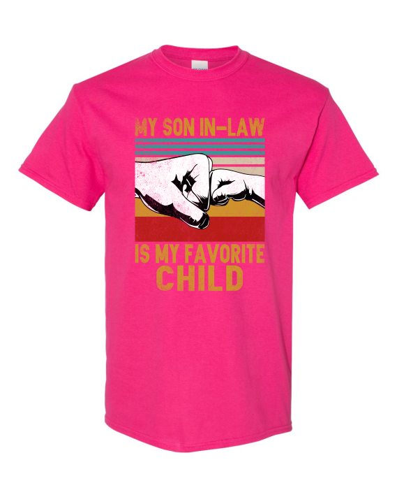 MY SON IN LAW  - T-shirt Col Rond Pour Adultes