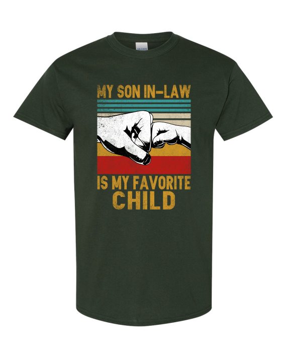 MY SON IN LAW  - T-shirt Col Rond Pour Adultes