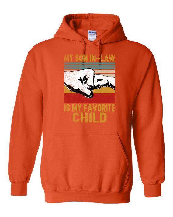 MY SON IN LAW  - Cotton Ouaté Kangourou (Unisexe) Pour Adulte