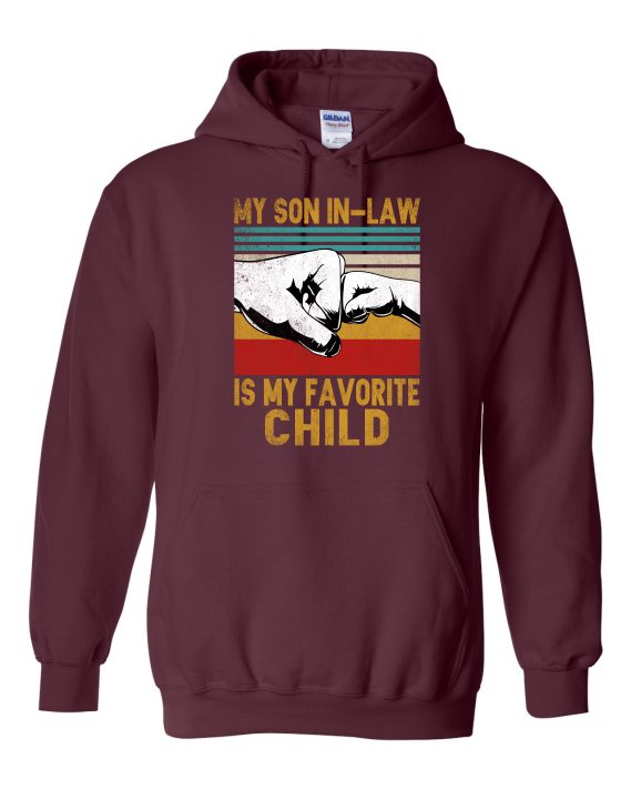 MY SON IN LAW  - Cotton Ouaté Kangourou (Unisexe) Pour Adulte