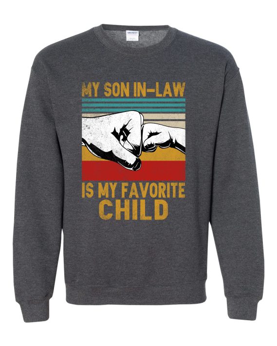 MY SON IN LAW  - Cotton Ouaté Col Rond (Unisexe) Pour Adultes