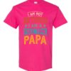 IM NOT RETIRED I AM A FULL TIME PAPA  - Adult Round-neck T-shirt