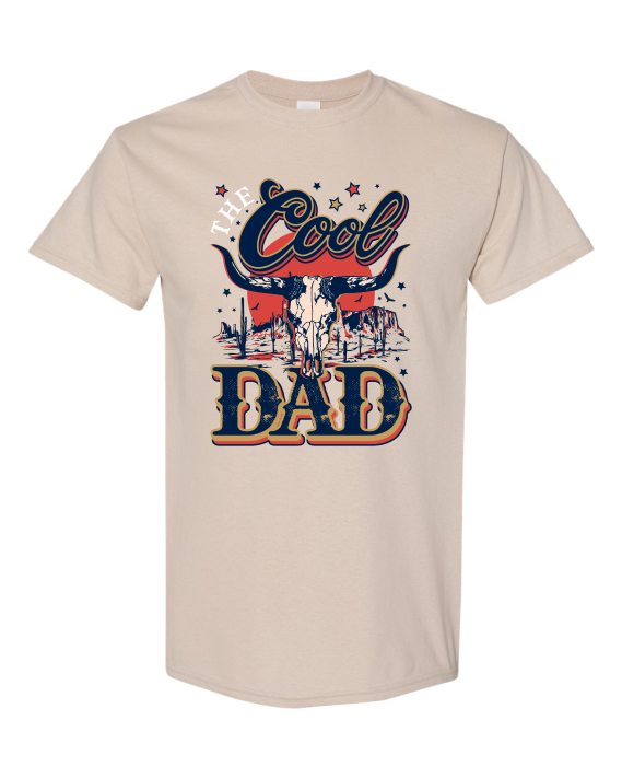 COOL DAD - T-shirt Col Rond Pour Adultes
