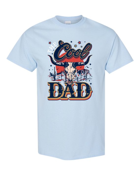 COOL DAD - T-shirt Col Rond Pour Adultes