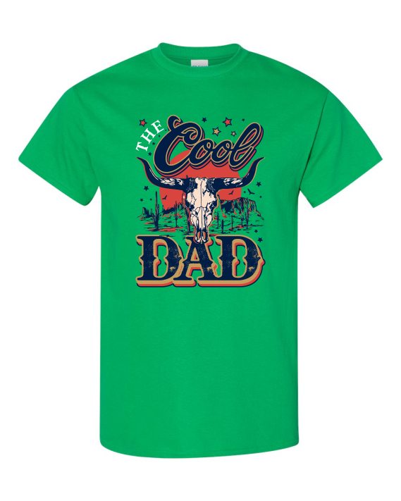 COOL DAD - T-shirt Col Rond Pour Adultes