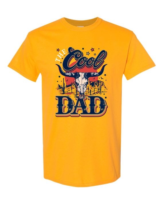 COOL DAD - T-shirt Col Rond Pour Adultes