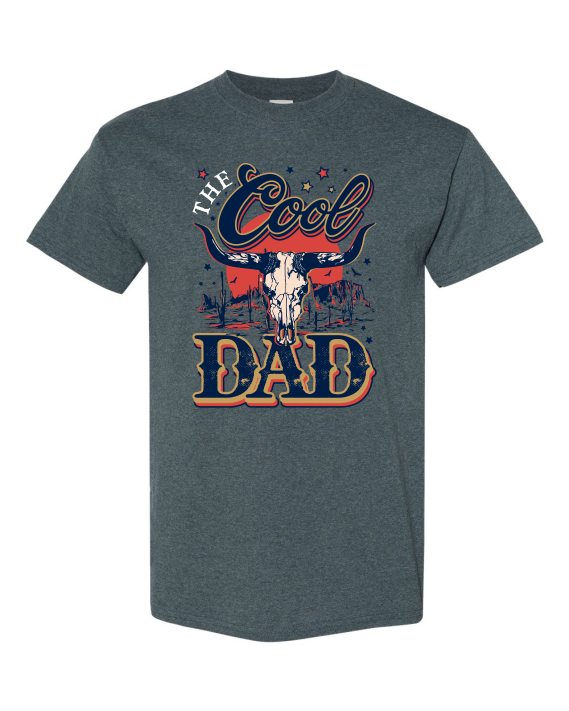 COOL DAD - T-shirt Col Rond Pour Adultes