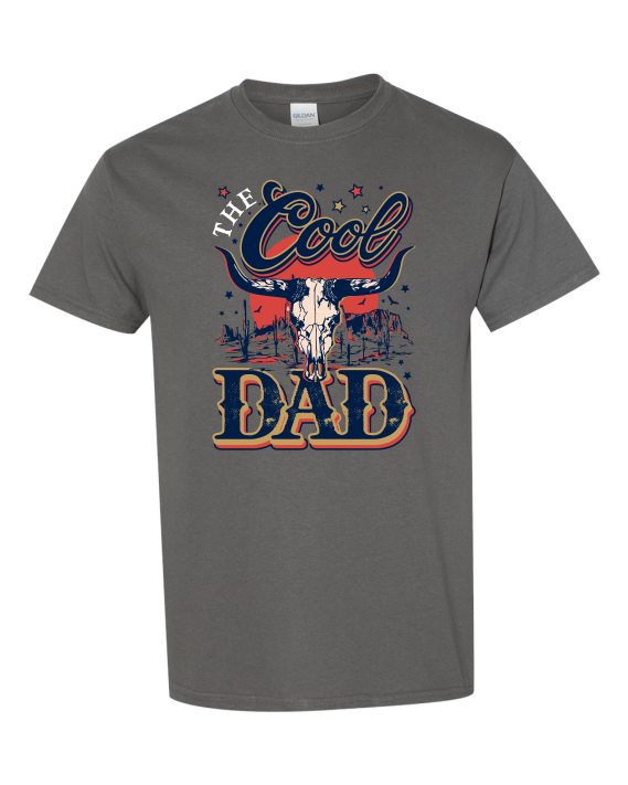 COOL DAD - T-shirt Col Rond Pour Adultes