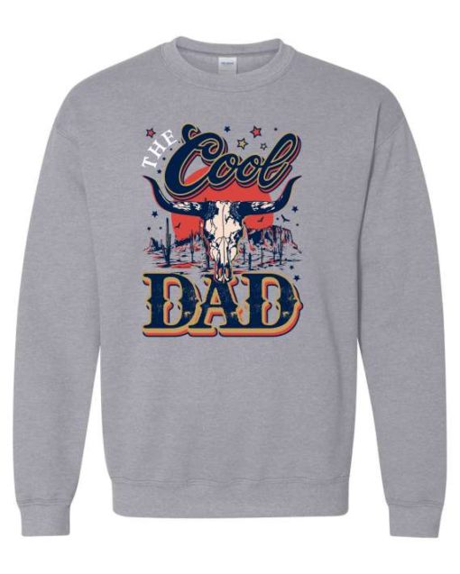 COOL DAD - Adult Crew Neck Sweatshirt (Unisex)