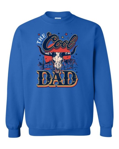 COOL DAD - Adult Crew Neck Sweatshirt (Unisex)