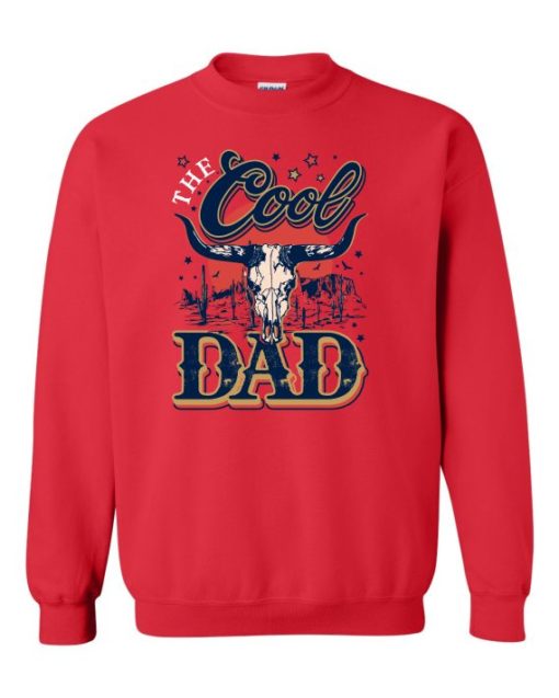 COOL DAD - Adult Crew Neck Sweatshirt (Unisex)