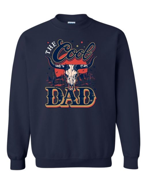 COOL DAD - Adult Crew Neck Sweatshirt (Unisex)