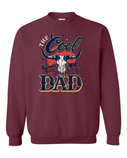 COOL DAD - Adult Crew Neck Sweatshirt (Unisex)