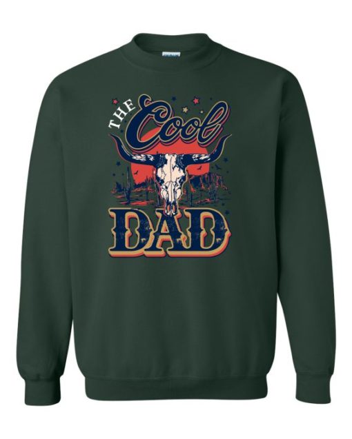COOL DAD - Adult Crew Neck Sweatshirt (Unisex)