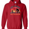 LIKE FATHER LIKE DAUGHTER - Cotton Ouaté Kangourou (Unisexe) Pour Adulte