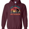 LIKE FATHER LIKE DAUGHTER - Cotton Ouaté Kangourou (Unisexe) Pour Adulte