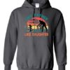 LIKE FATHER LIKE DAUGHTER - Cotton Ouaté Kangourou (Unisexe) Pour Adulte