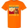 BEST CAT MOM  - T-shirt Col Rond Pour Adultes