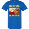 BEST CAT MOM  - T-shirt Col Rond Pour Adultes
