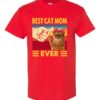 BEST CAT MOM  - T-shirt Col Rond Pour Adultes