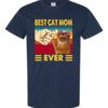 BEST CAT MOM  - T-shirt Col Rond Pour Adultes