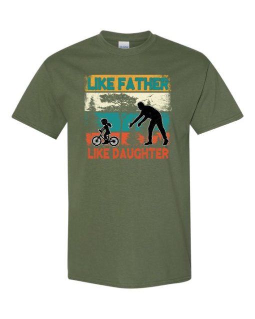 LIKE FATHER LIKE DAUGHTER 2 - Adult Round-neck T-shirt