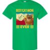 BEST CAT MOM  - T-shirt Col Rond Pour Adultes