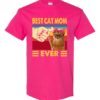 BEST CAT MOM  - T-shirt Col Rond Pour Adultes